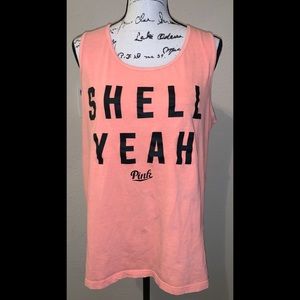 PINK Muscle Tee